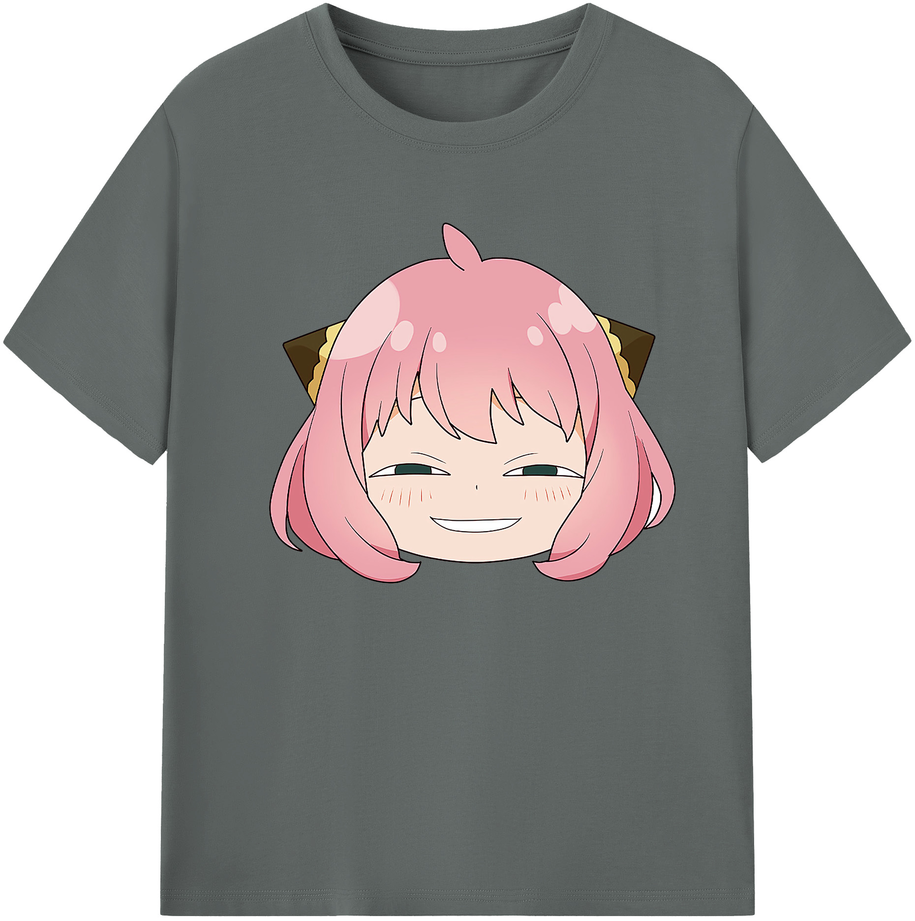 （画像用） SPY×FAMILY间谍家家酒 綿100％ メンズ半袖Tシャツ｜肌触りやわらか＆通気性